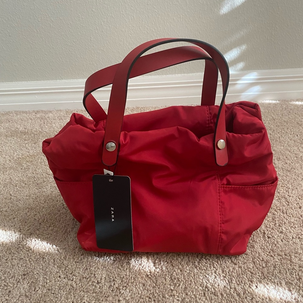 Zara nylon shoulder bag